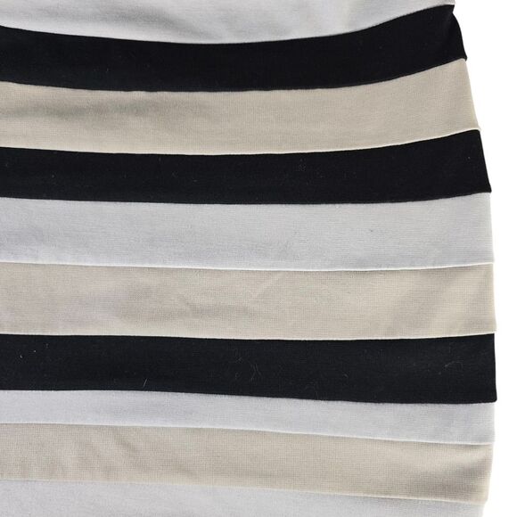 Maurices Black and White Mini Pencil Skirt Casual - Picture 2 of 5